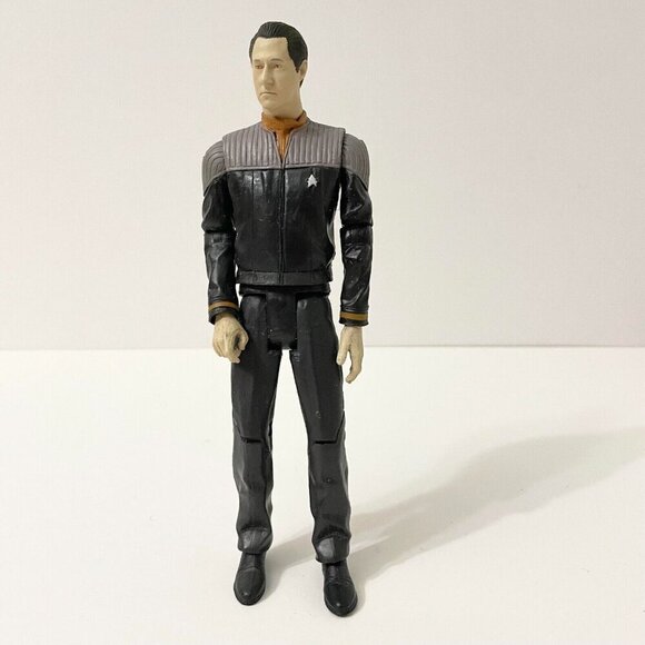 2002 Star Trek Lieutenant Commander Data 7 Inch Action Figure - Picture 4 of 16